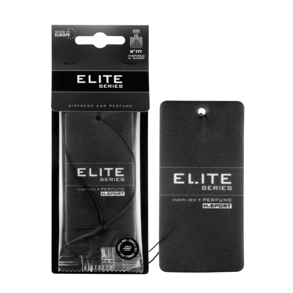 Zawieszka samochodowa, zapach do auta ELITE: No. 777 INSPIRED: H.SPORT